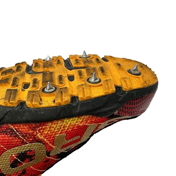 Brooks Mach Speed Dragon X Country Cross Country Shoes Spikes Mens Size 9 Red - Picture 11 of 12